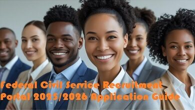 Federal Civil Service Recruitment Portal 2025/2026 Application Guide