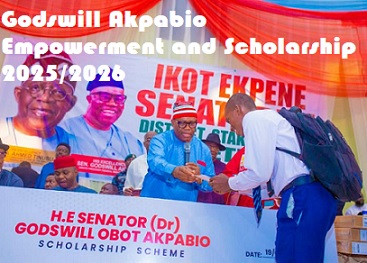 Godswill Akpabio Empowerment and Scholarship 2025/2026