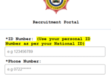 2025 Kenya Police Recruitment Portal and Requirements