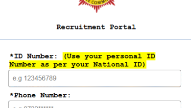 2025 Kenya Police Recruitment Portal and Requirements