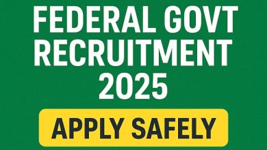 Federal Government 2025 Recruitment