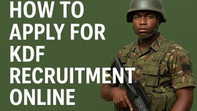 KDF Recruitment 2025