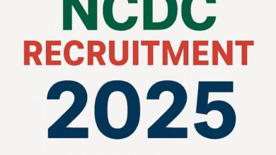 NCDC Recruitment 2025