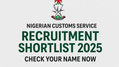 NCS recruitment shortlist 2025