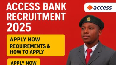 Access Bank Entry Level Recruitment