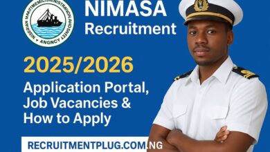 NIMASA Recruitment 2025 Form Portal
