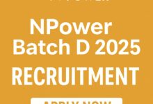 NPower Batch D 2025 recruitment