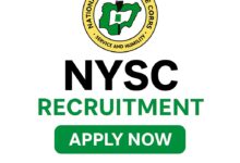 NYSC recruitment portal 2025