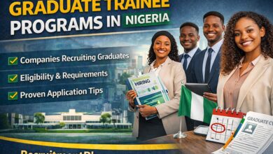 graduate trainee programs in Nigeria
