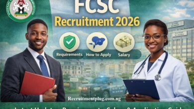 FCSC recruitment 2026