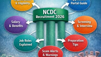 NCDC Recruitment 2026 Form Portal