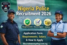 Nigeria Police recruitment 2026